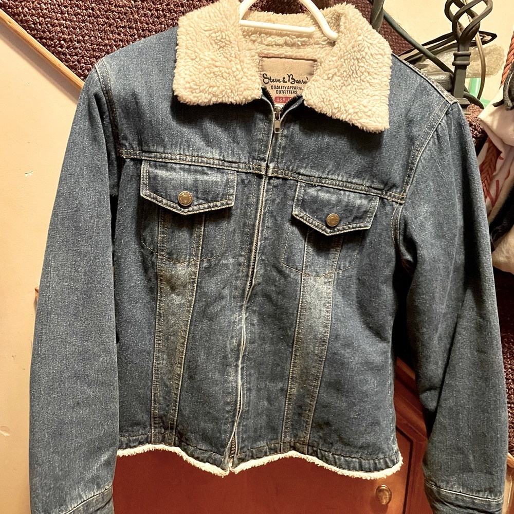 Soft Denim and fleece Jacket